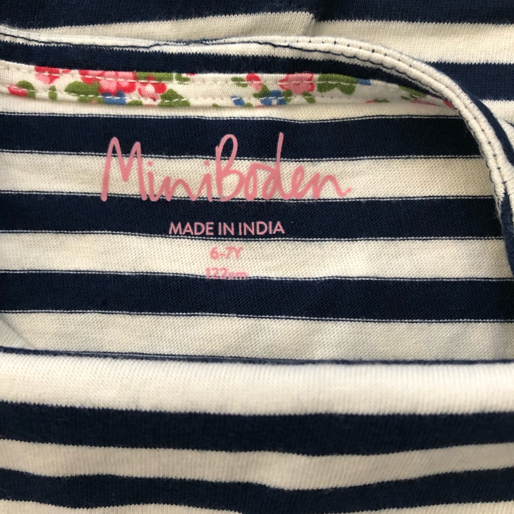 NWOT Mini Boden Appliqué Pocket Tunic - Picture 8 of 8